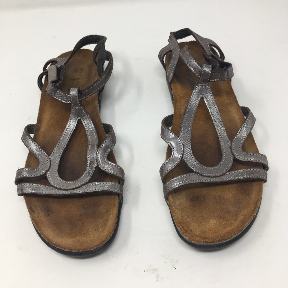 Naot Women Sz 41 Purple Teardrop Slingback Sandal